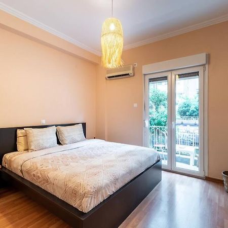 Ferienwohnung Modern African-Inspired Flat Athen Exterior foto