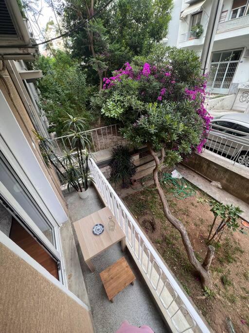 Ferienwohnung Modern African-Inspired Flat Athen Exterior foto